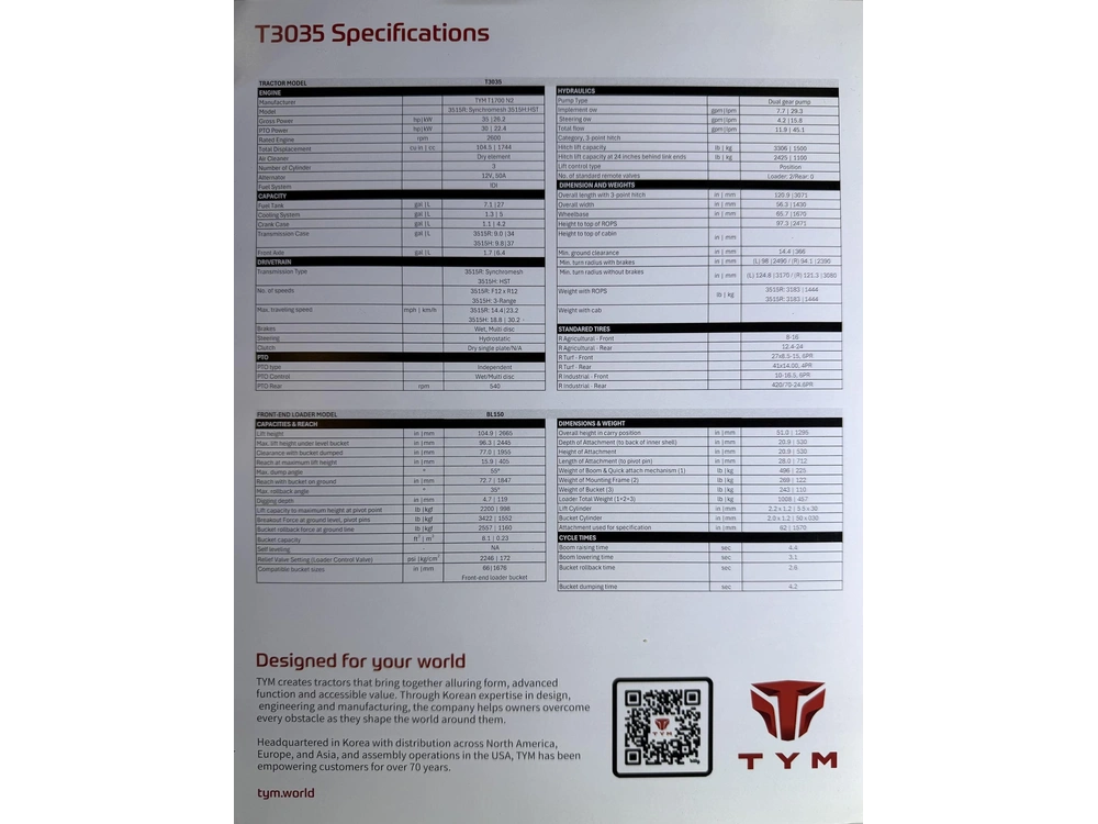 Tym T3035ch 2025 alt