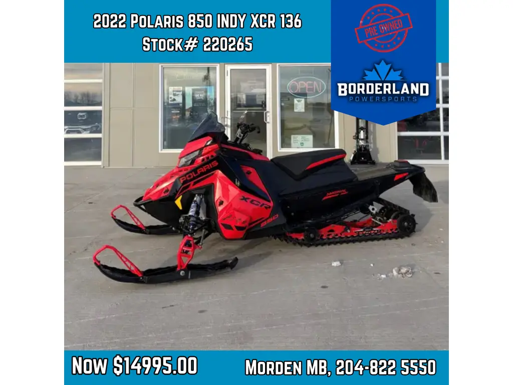 2022 Polaris 850 INDY XCR 136