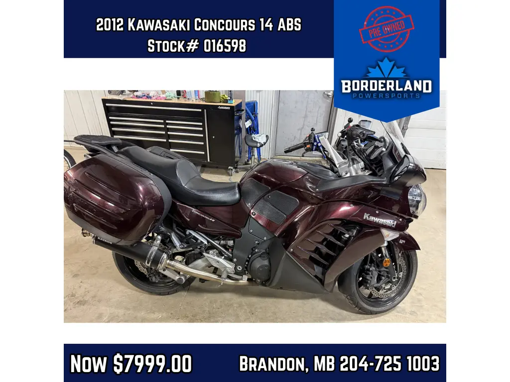 2012 Kawasaki Concours 14 ABS