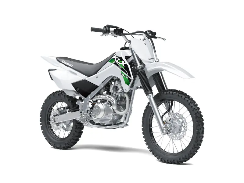 2026 Kawasaki KLX140R // Bright White