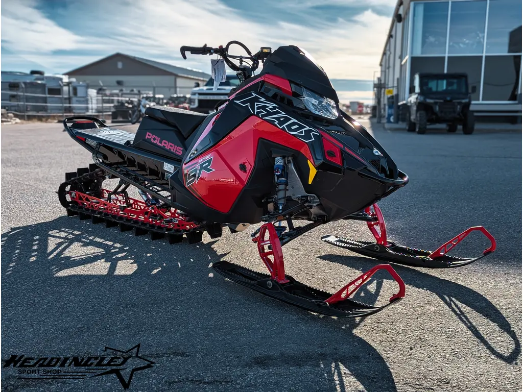 2026 Polaris Patriot 9R RMK Khaos 155 // Indy Red/Gloss Black