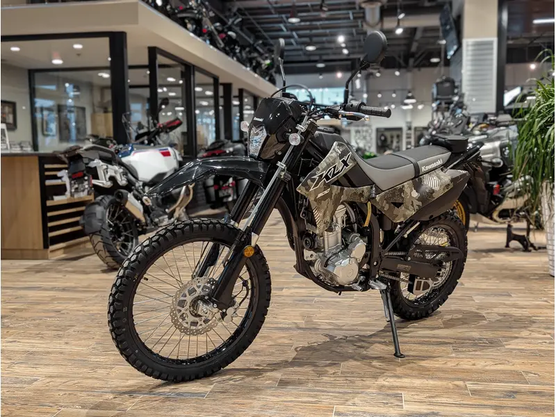 2026 Kawasaki KLX300 // Cypher Camo Beige/Ebony thumbnail 13