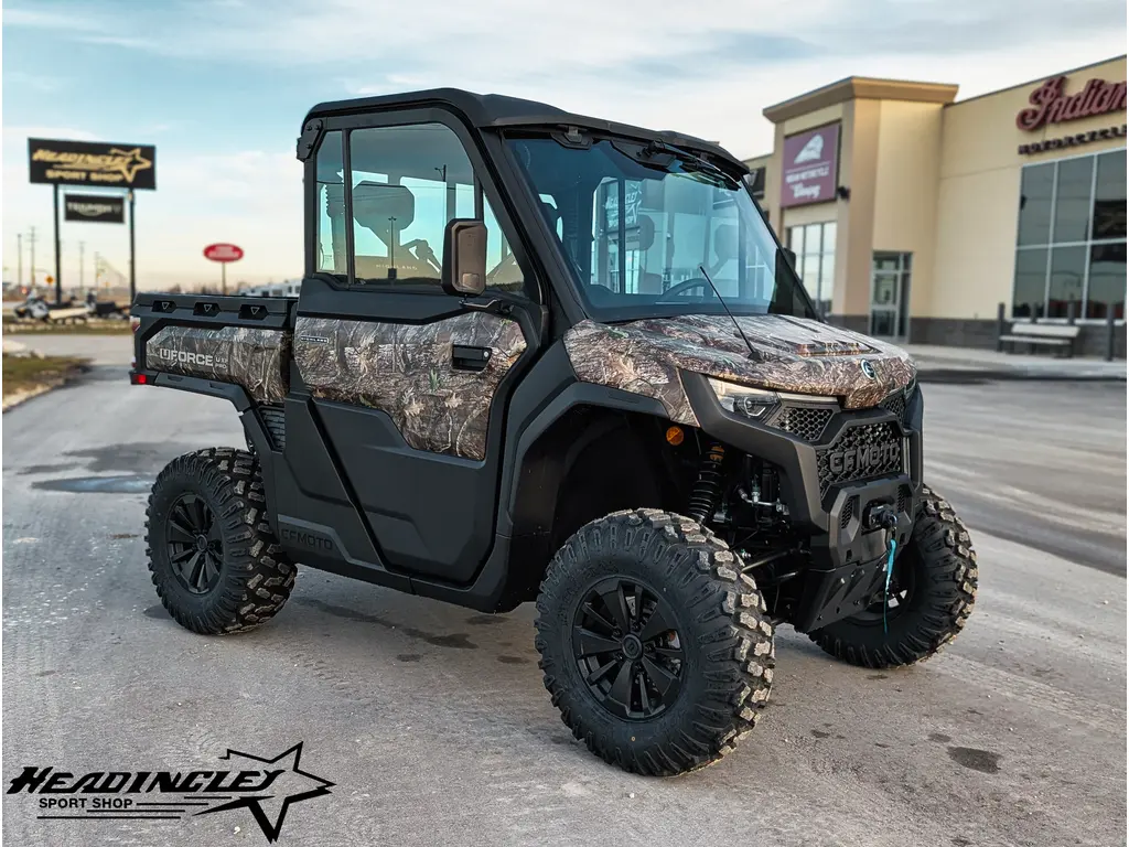 2026 CFMOTO UFORCE U10 PRO HIGHLAND // True Timber Kanati 