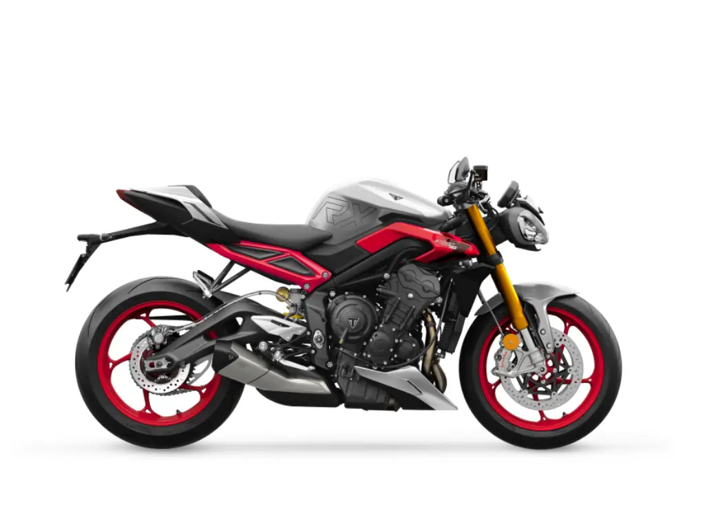 2026 Triumph Street Triple 765 RX // Matte Aluminum 