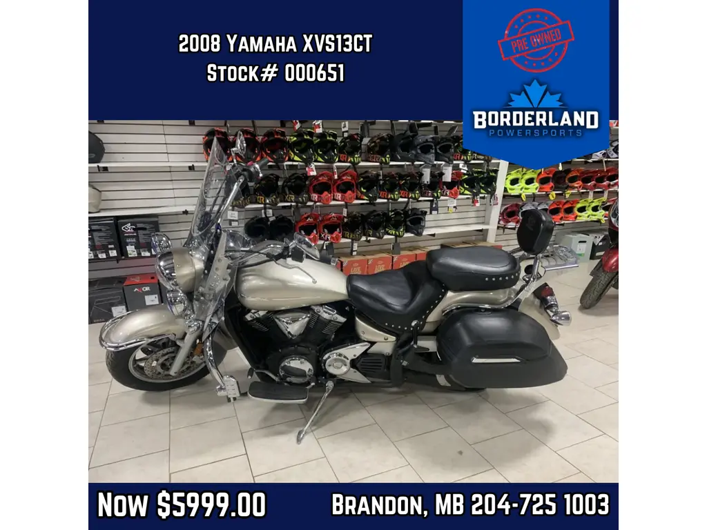 2008 Yamaha XVS13CT 