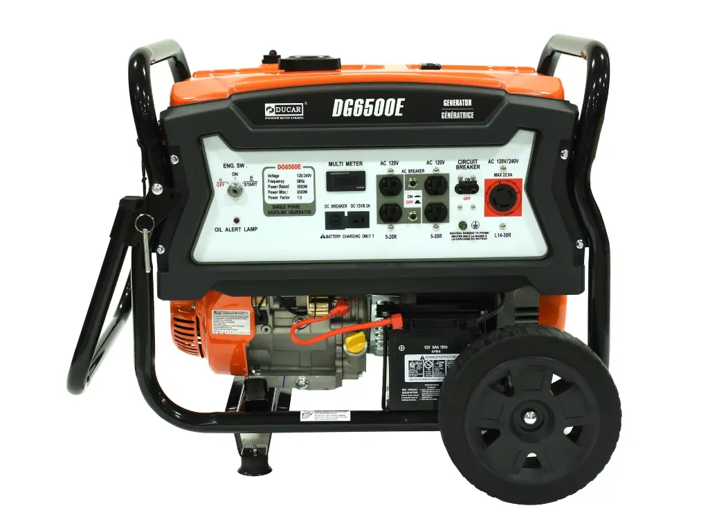 2025 Ducar DU Generator, 6500w 