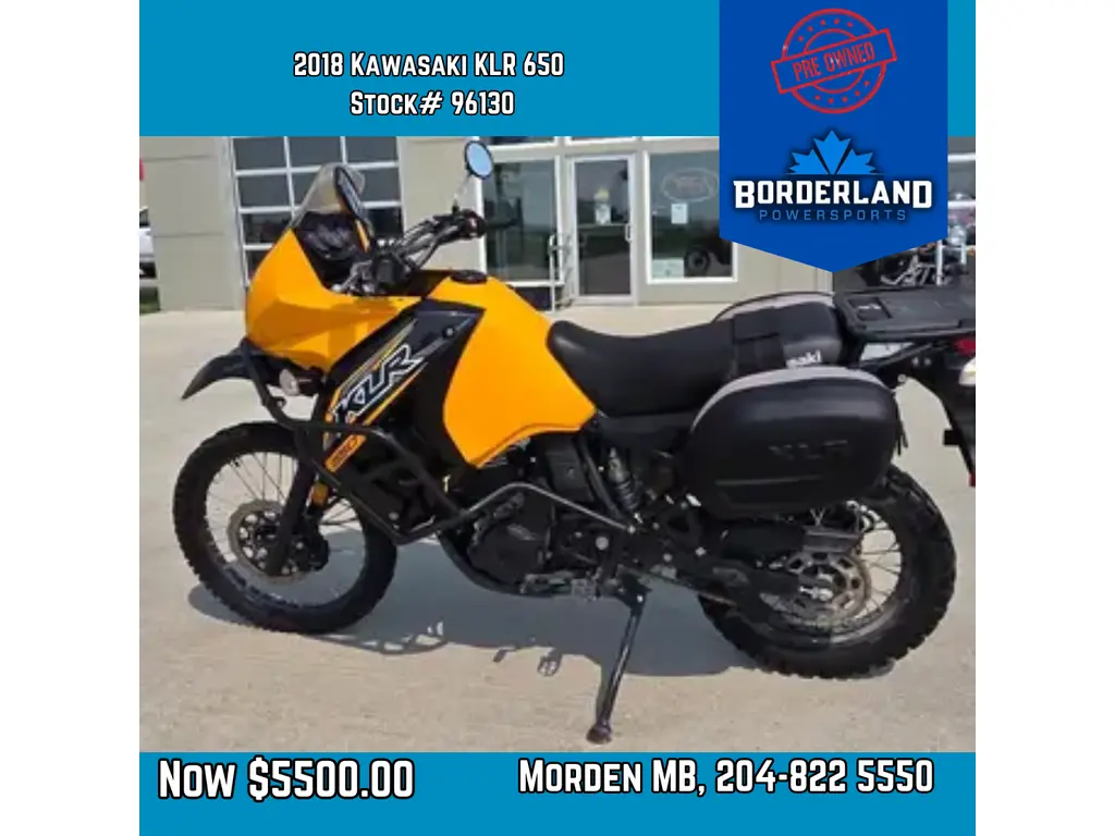 2018 Kawasaki KLR 650