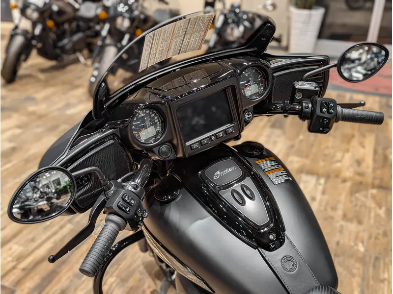 2026 Indian Motorcycle Chieftain Dark Horse + PowerBand Audio Package // Black Smoke