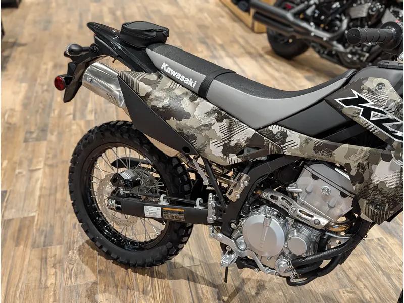 2026 Kawasaki KLX300 // Cypher Camo Beige/Ebony thumbnail 10