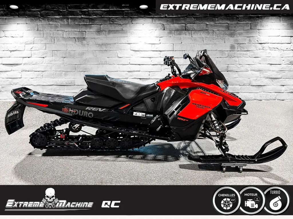 2019 SKIDOO RENEGADE ENDURO 900 TURBO PRÊT POUR LA SAISON!!!