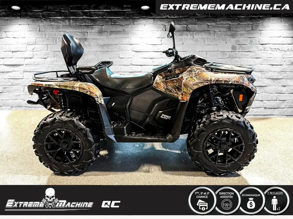 Can-Am OUTLANDER MAX 700 XT DPS 2024 - TRÈS PROPRE!!!