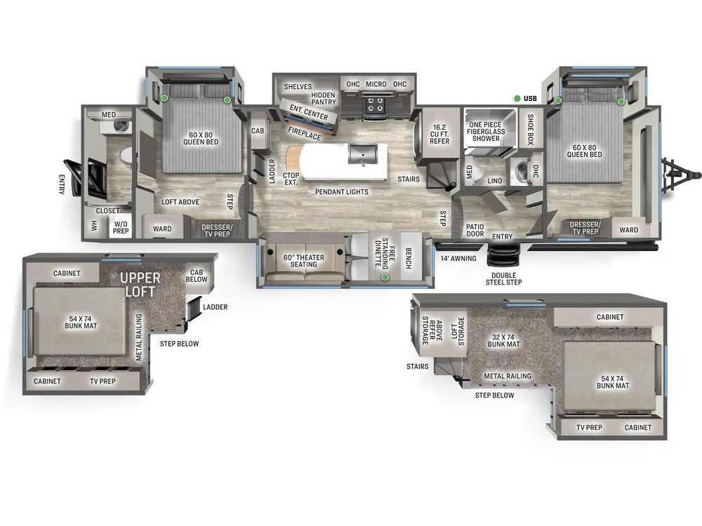 Forest River Sierra 41duplex 2026 alt