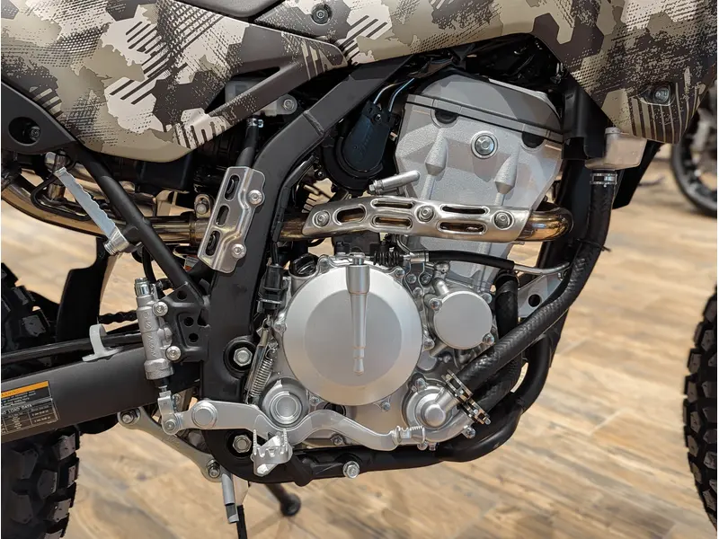 2026 Kawasaki KLX300 // Cypher Camo Beige/Ebony thumbnail 6