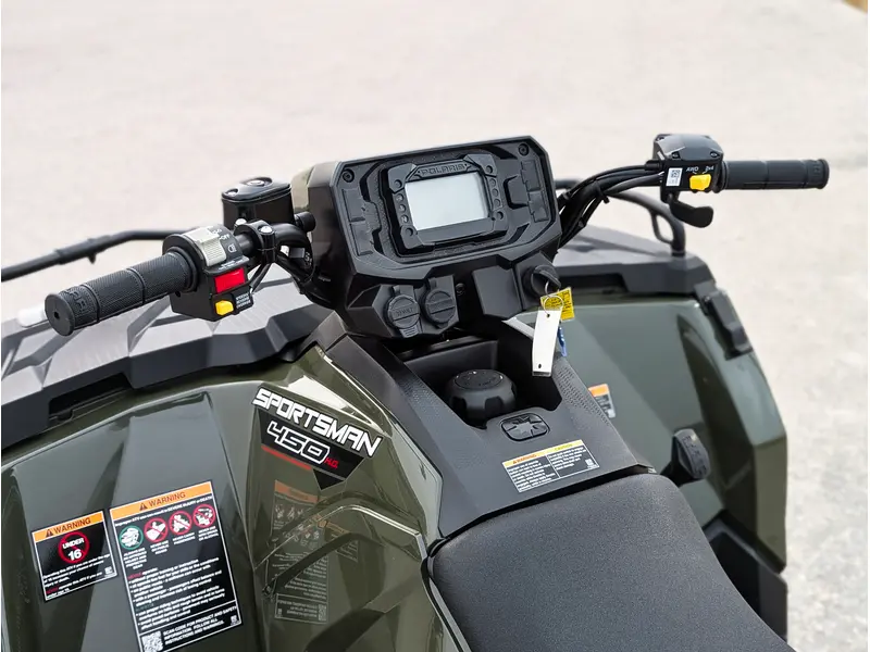 2026 Polaris Sportsman 450 H.O. // Sage Green thumbnail 13