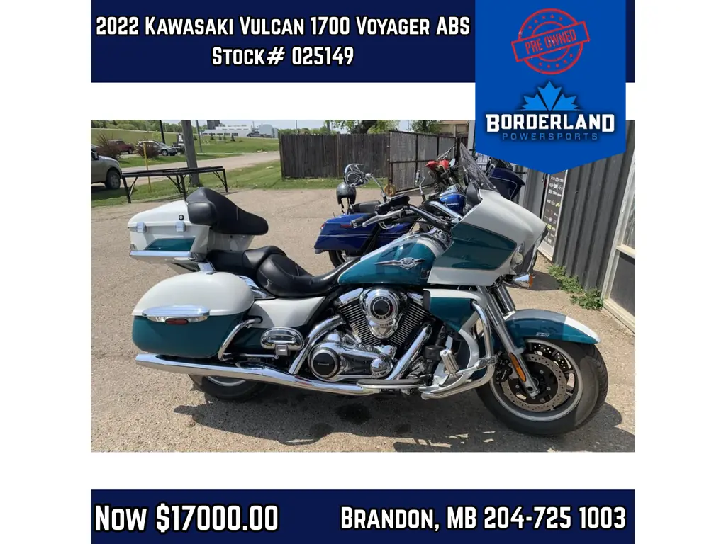 2022 Kawasaki Vulcan 1700 Voyager ABS