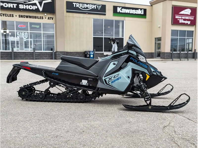 2026 Polaris 850 Switchback XC 146 // Hemlock Blue/Black/Velocity Blue