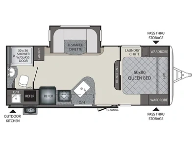 Keystone Rv Bullet 22rbp 2019 alt