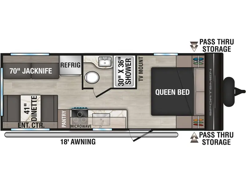 2026 KZ-RV Sportsmen Select 210RDSL