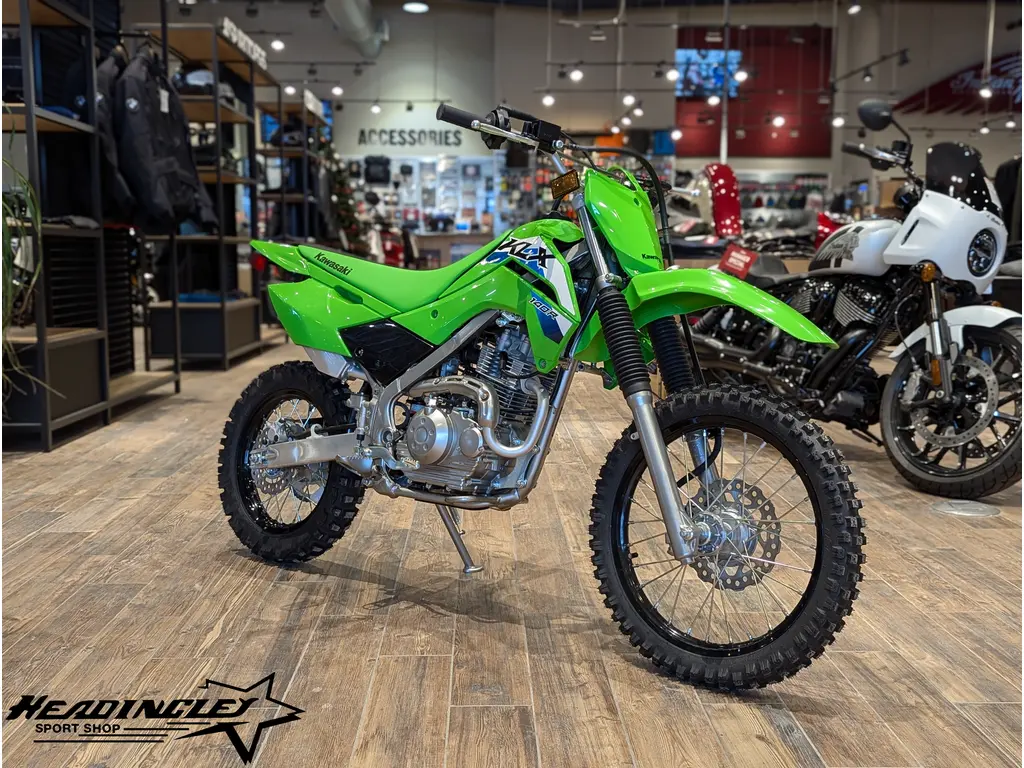 2026 Kawasaki KLX140R // Lime Green