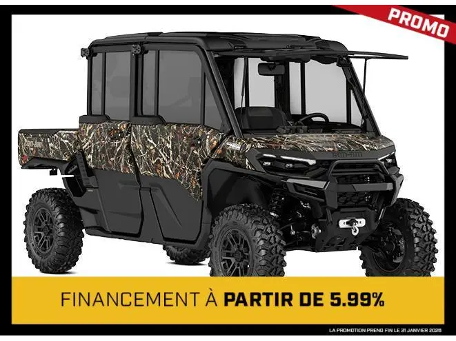 2026 Can-Am Defender MAX LIMITED CAB HD11