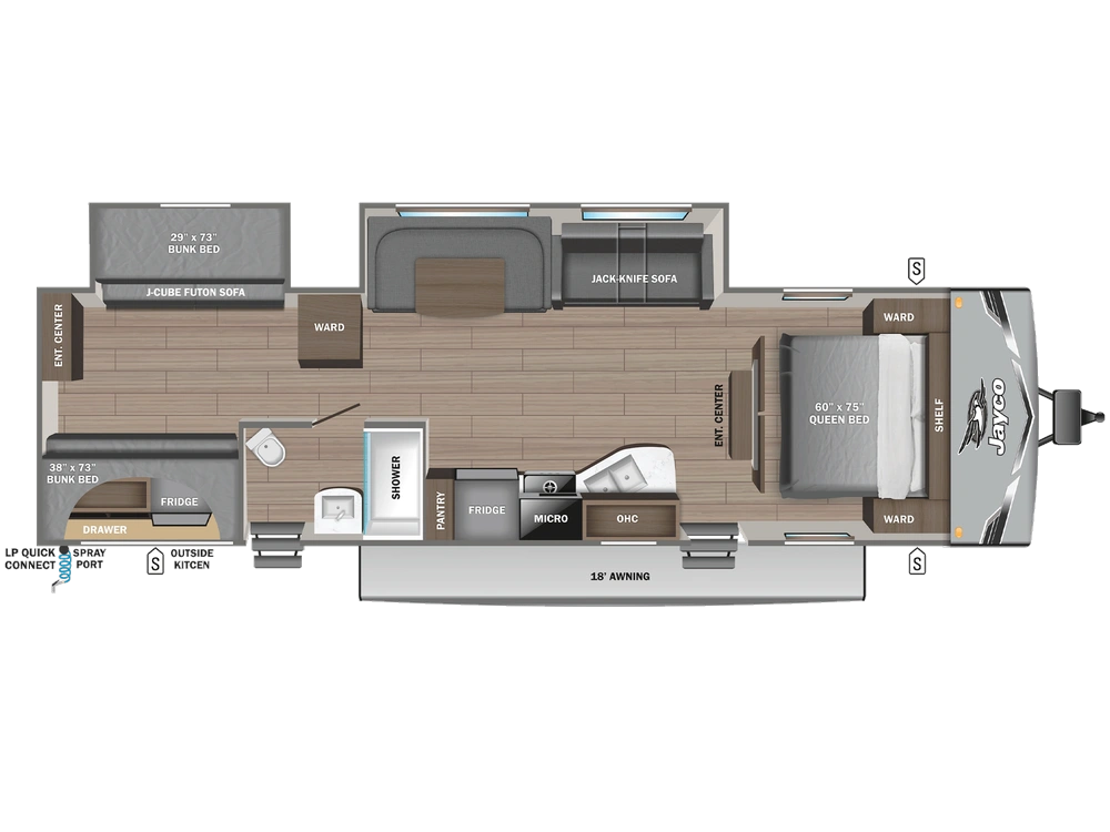 Jayco Jay Flight Slx 321bds 2026 alt
