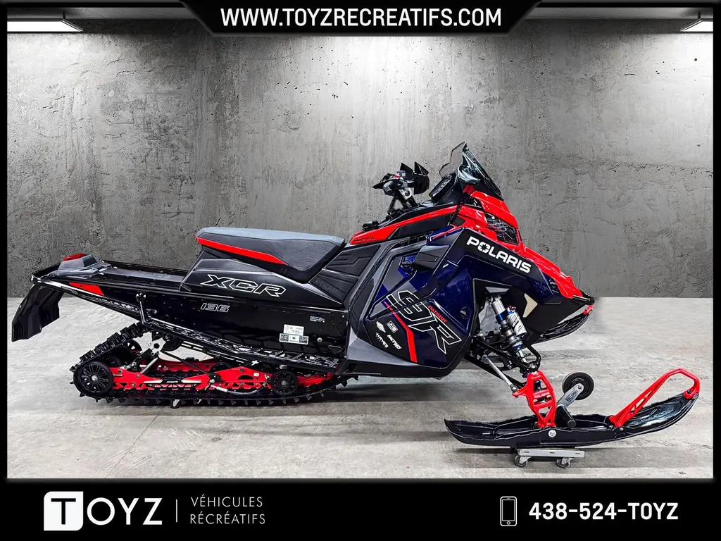 Polaris PATRIOT 9R INDY XCR 136 RIDE COMMAND 2025 - TRÈS ÉQUIPÉ + GARANTIE POLARIS NOV 2026