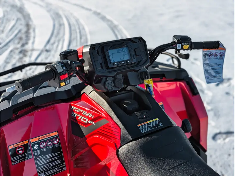 2026 Polaris Sportsman 570 Trail // Sunset Red
