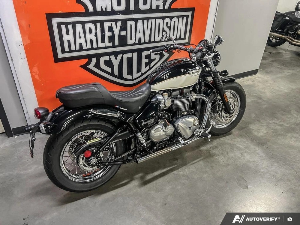2023 Triumph Bonneville Speedmaster Sapphire Black/fusion White alt