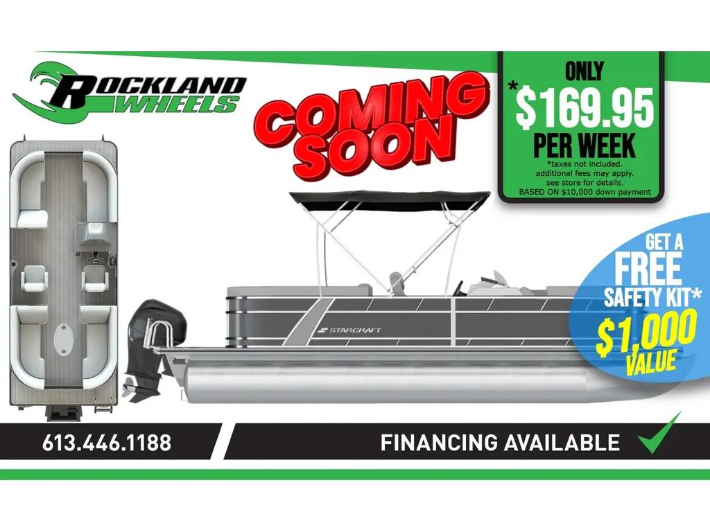 2026 Starcraft EX 22 R PTS with 90HP 