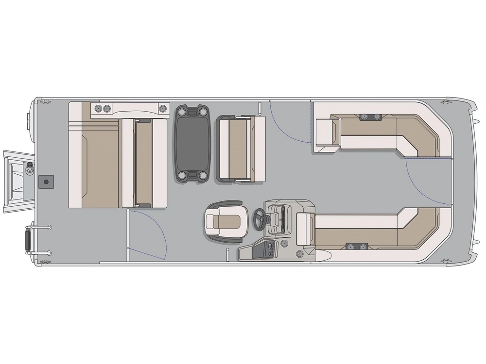 2025 Princecraft Vectra 23 Rl Pearl Tri-toon 150xl alt