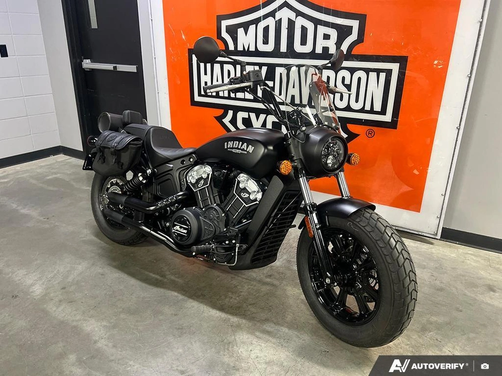 2022 Indian Motorcycle Scout® Bobber Abs Black Metallic alt