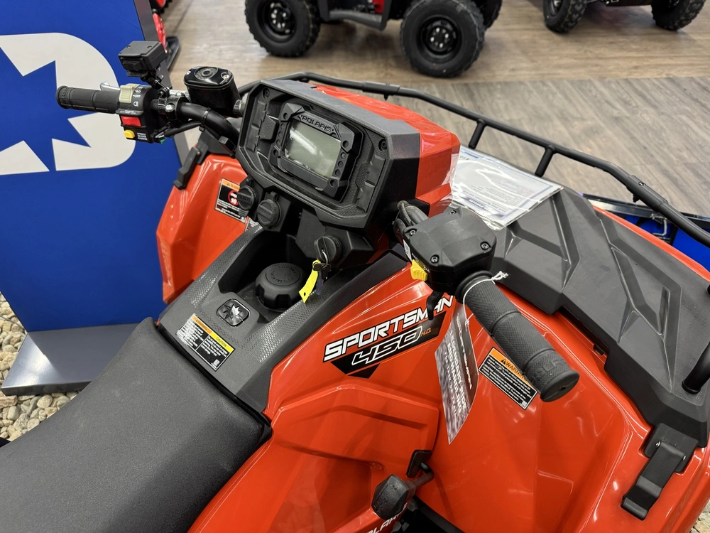 2025 Polaris Sportsman 450 H.o. With Winch And Plow alt