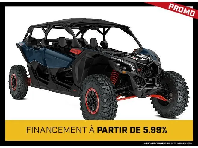 2026 Can-Am Maverick X3 MAX X ds TURBO RR Smart-Shox with 10.25 in. infotainment