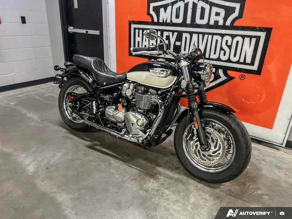 2023 Triumph Bonneville Speedmaster Sapphire Black/fusion White alt
