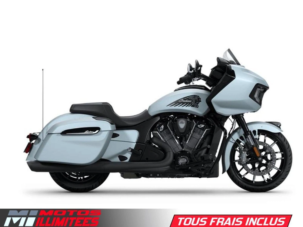 2025 Indian Motorcycles Challenger Dark Horse With Powerband Audio Package alt