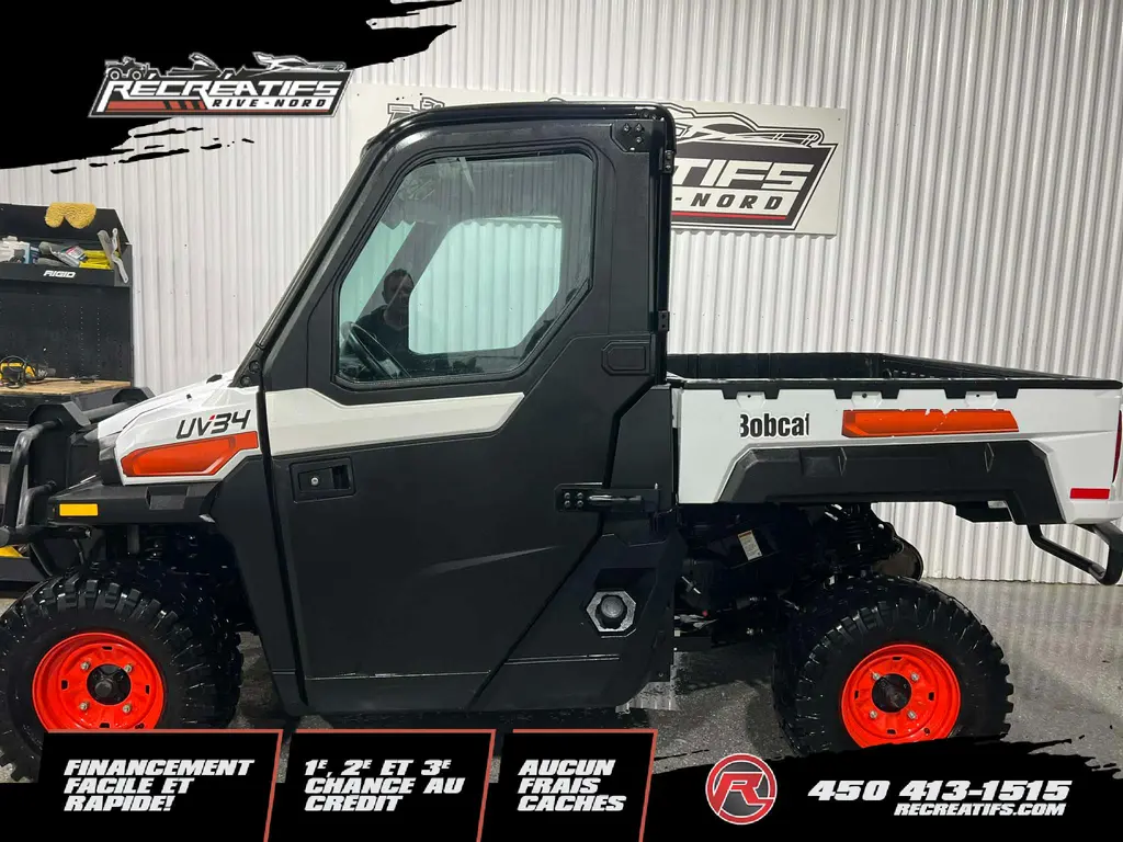 Bobcat UV 34 CAB 2023 - **CABINE CHAUFFÉE!!**