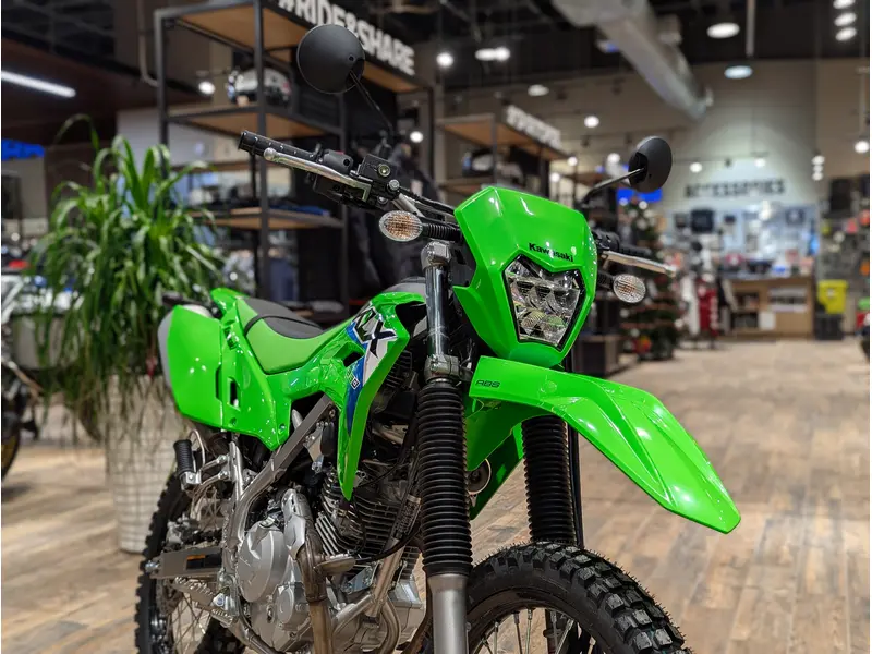 2026 Kawasaki KLX230 // Lime Green thumbnail 3