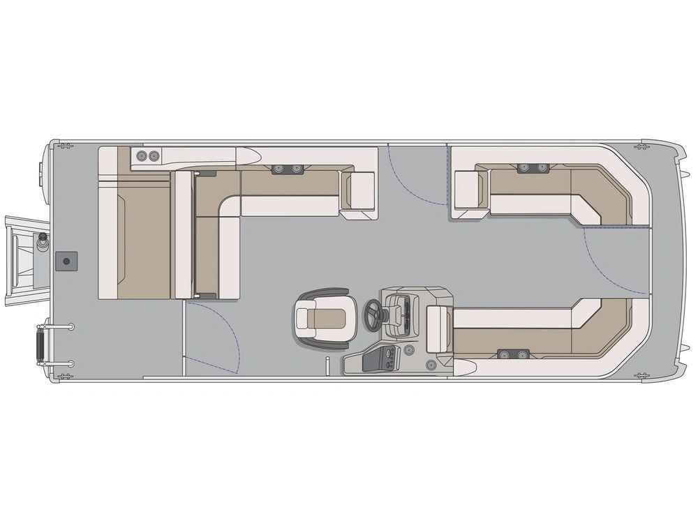 2025 Princecraft Vectra 23 Rl Pearl Tri-toon 150xl alt