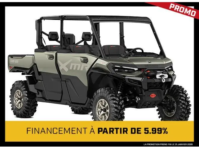Can-Am Defender MAX X mr HD11 with half doors 2026