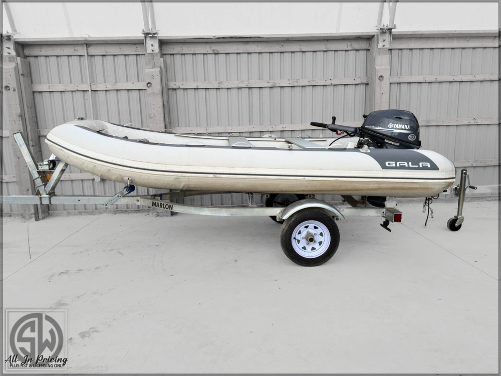 2021 Gala Gala A360d With 25hp Yamaha Electric Start alt