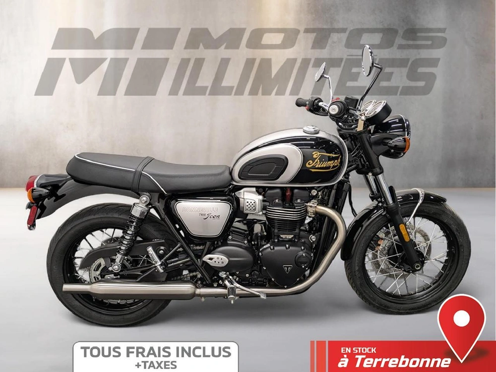 2025 Triumph Bonneville T100 Icon alt