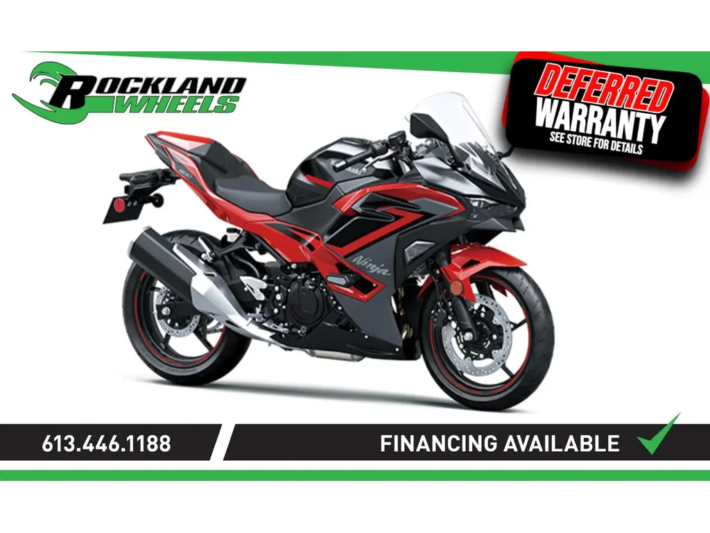 2025 Kawasaki NINJA 500 SE -  call us for the best WINTER deal!!