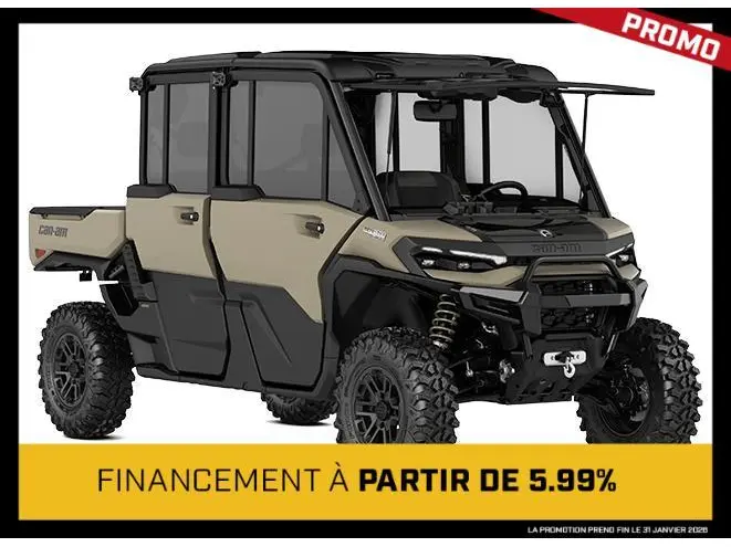 2026 Can-Am Defender MAX LIMITED CAB HD11