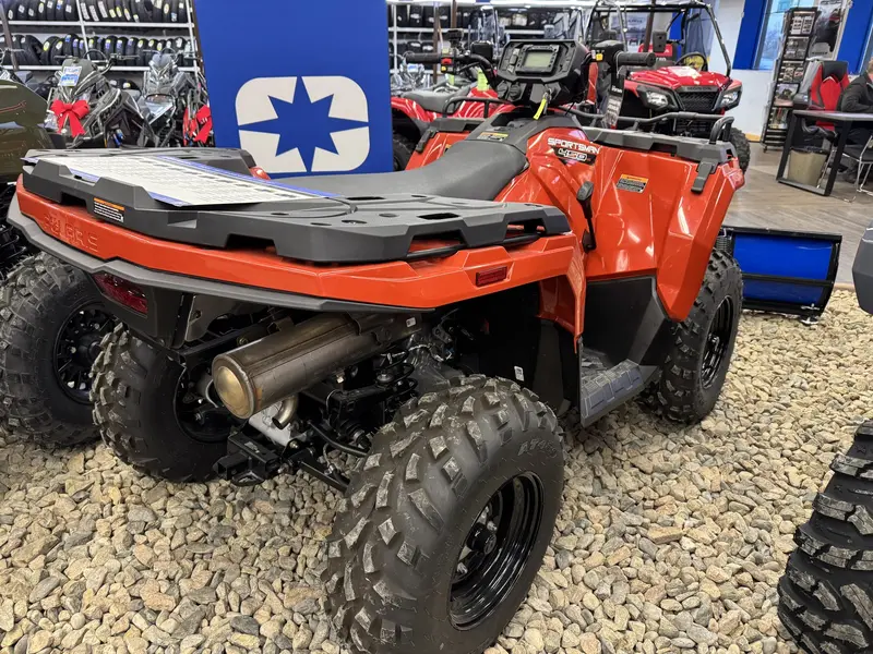 2025 Polaris Sportsman 450 H.o. With Winch And Plow alt