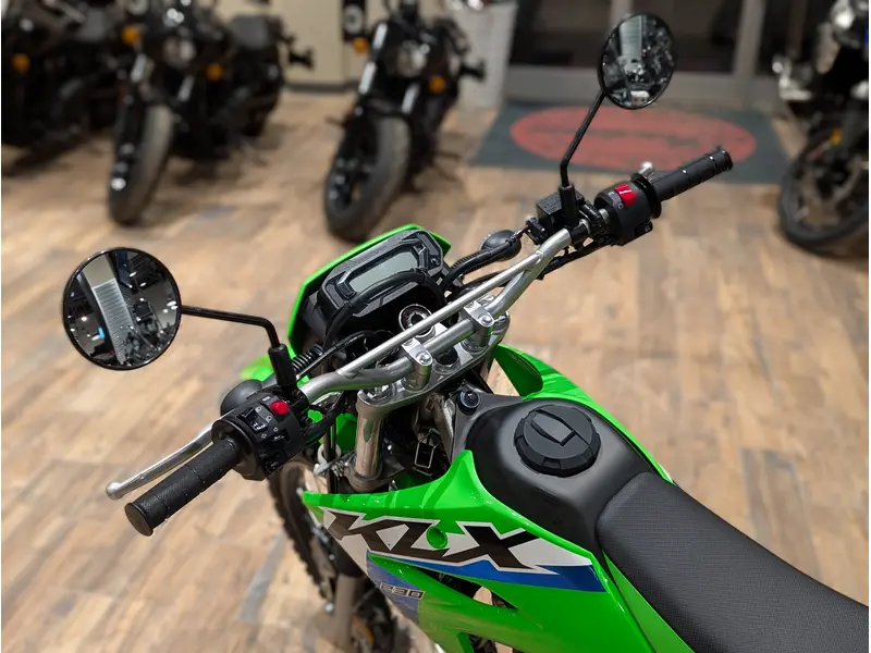2026 Kawasaki KLX230 // Lime Green thumbnail 8
