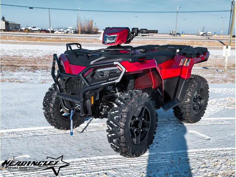 2026 Polaris Sportsman 570 Trail // Sunset Red