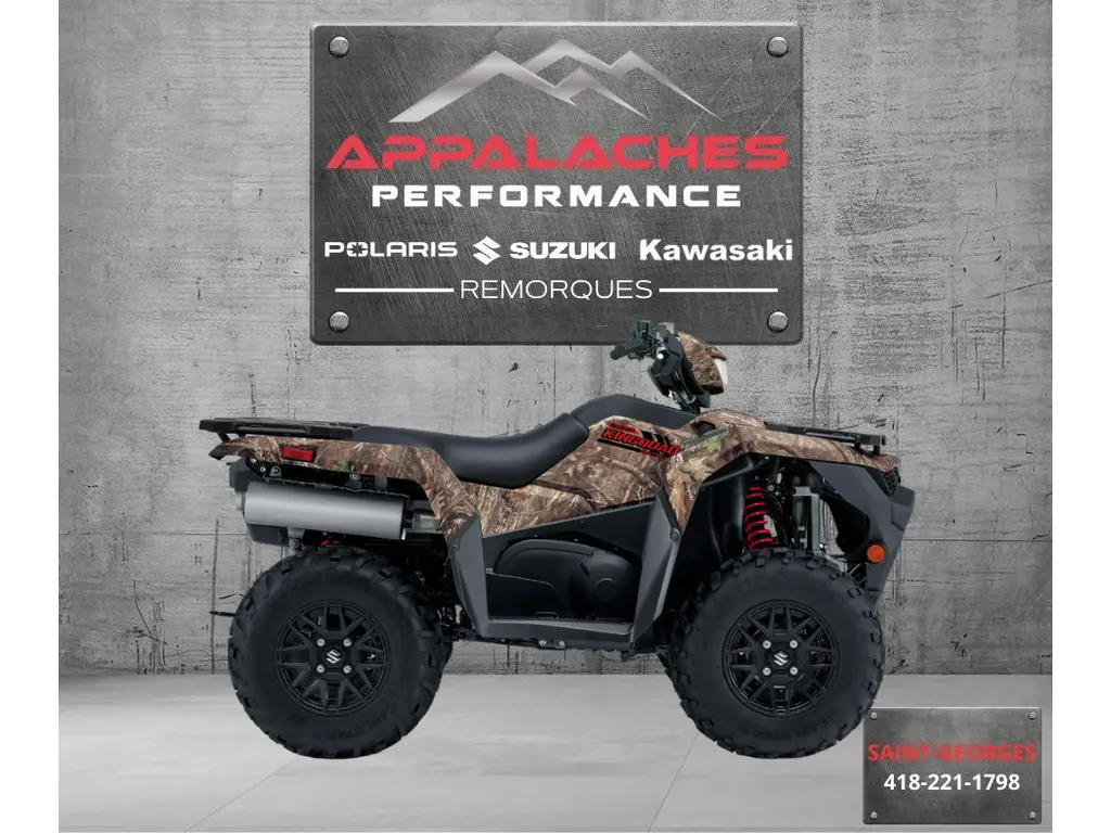 Suzuki KINGQUAD 750 XPZ CAMO (2 BUMPERS ET WINCH INCLUS) 2026 - LT-A750XPZSM6