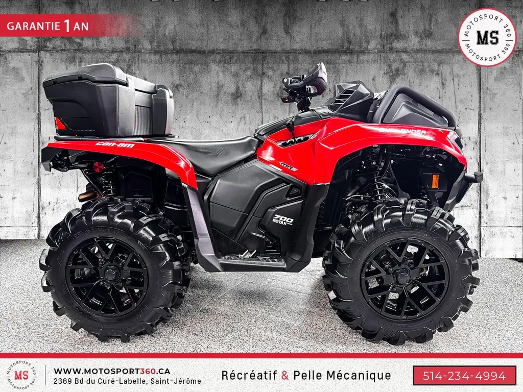 2024 Can-Am OUTLANDER XMR 700 BAS MILAGE ! SEULEMENT 802 KM!