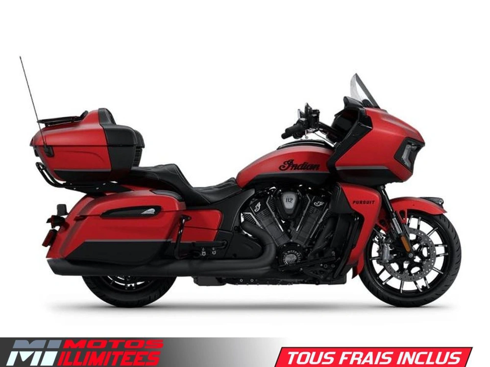 Indian Motorcycles Pursuit Dark Horse With 112ci + Rider Assist Package + Powerband Audio Package 2025 alt