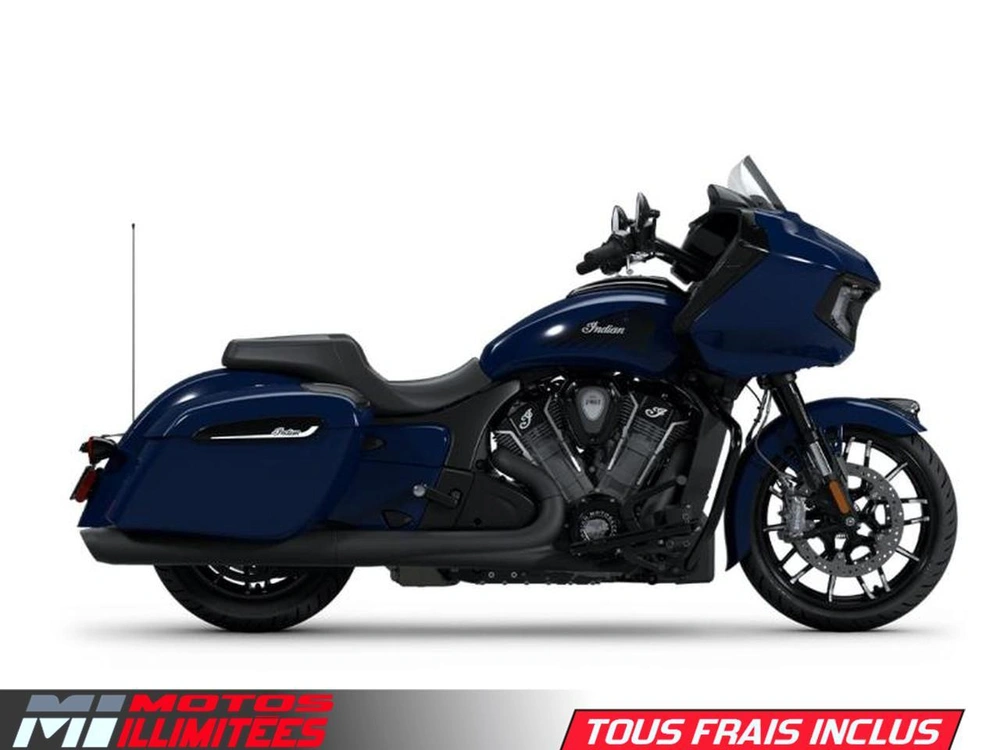 2025 Indian Motorcycles Challenger Dark Horse With Powerband Audio Package alt